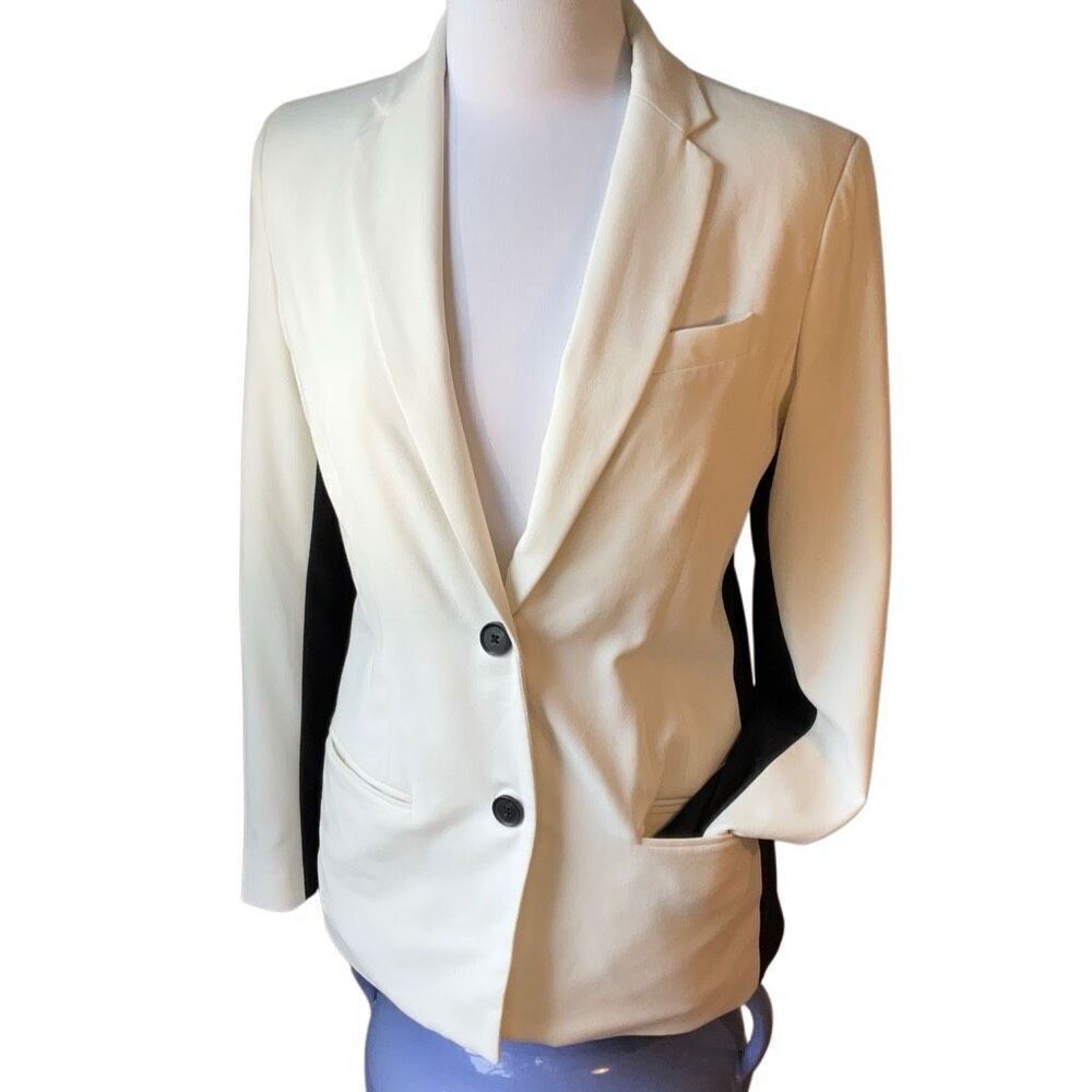 Narciso Rodrigues for Design Nation White Blazer, 6. Preppy Colorblock
